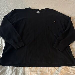 Dickies Men's Black Long Sleeve Tee